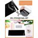 Kalolary Halloween Gel Nail Polish Stickers 20PCS Nail Adhesive Wrap Full Wraps Gel Nail Strips with Nail File and Stick for Halloween Nail Art Decor (UV/LED Lamp Required) (D) - Buy Online on SooperMarket.com