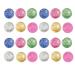 Glitter flummi 24 pieces of glitter flummies for children 32mm flummis children's birthday flummi can be used for birthday gifts rewards in the classroom