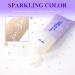 Sularpek 50ml Face Glitter Gel - Hair & Body Sequins Shimmer Liquid Eyeshadow - Mermaid Glitter for Festival Makeup - White - Buy Online on SooperMarket.com
