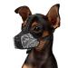 BONTHEE Dog Muzzle Soft Mesh Muzzles for Small Medium Large Sized Dogs Muzzle for Dogs to Prevent Biting Breathable Puppy Muzzle for Scavenging Grooming Biting Chewing and Licking