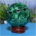 Natural Sphere Natural Geode Crystal Ball Green Malachite Hand Polished Gift Stone Home Decoration 1pc 270-280g - Buy Online on SooperMarket.com