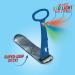 Geospace LED Ski Scooter - Foldable Snowboard Kick-Scooter for Snow Use - Assorted Colors - Buy Online on SooperMarket.com