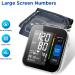 Digital Upper Arm Blood Pressure Monitor with Large LED Backlit Display - Adjustable Cuff & Memory - Carrying Case Included - Buy Online on SooperMarket.com