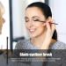 Virtcooy Eyebrow Brush | Eyeliner Brushes | Flat Eyeliner Brushes for Precision Makeup Application Fine Angled Ultra Thin Slanted Flat Angle A102 - Buy Online on SooperMarket.com