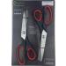 LIZARA Professional Heavy Duty Pinking Shears Scissors for Fabric - Pack of Zig Zag and Scalloped Pattern Scissors | Tailor's Pinking Shears for Precision Fabric Cutting - Buy Online on SooperMarket.com