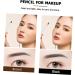 BELLIFFY 4pcs Four Forked Eyebrow Pencil Cosmetic Women Eyebrow Pencils Eyebrow Pencil Brown Make up Kit Abs - Buy Online on SooperMarket.com