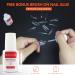 Clear Long Coffin False Nail Tips BOLASEN 500Pcs Full Cover Ballerina False Nails and Glue Fake Nails Artificial Fingernails Tip Clear Acrylic Nail Tips for Nail Salon & Home DIY 10 Sizes 500 Count (Pack of 1) - Buy Online on SooperMarket.com