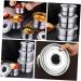 Alipis Box Lunch Box Stainless Steel Airtight Container Canister Storage Container With Cover Storage Jar - Buy Online on SooperMarket.com