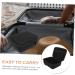 FOYTOKI 2 Pcs Hair Dryer Storage Bag Curl Blow Dryer Portable Hair Dryer Bag Barber Clipper Case Black Eva - Buy Online on SooperMarket.com