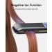 Wavytalk Pro Titanium Flat Iron 2 In 1 Hair Straightener and Curling iron 170 -450 Faster Heating Up Convenient Hair Tools with Dual Voltage LCD Display Matt Black - Buy Online on SooperMarket.com