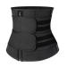 Aoleytech women waist trainer corset belly path belt sweat waist former trimmer belt with double adjustable abdominal sport workout decreasing belly belt ...