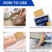 EFINITYER Varicose Veins Treatment Patch - Promotes Metabolism, Improves Blood Circulation, Relieves Heavy Tired Legs - Yellow (12 Pcs) - Buy Online on SooperMarket.com
