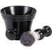Alvinlite Beard Brush - Portable Travel Shaving Brush & Soap Dish for Men's Beard Care | Ideal Facial Cleaning Tool - Buy Online on SooperMarket.com