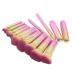 Zetiling 10PCS Makeup Brush Set - Portable Eyebrow Eyeshadow Powder & Concealer Brushes for Flawless Makeup Application - Buy Online on SooperMarket.com