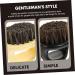 Beavorty Men's Beard Styling Brush Set - 10 Pieces Pocket Hair & Cleaning Brushes for Perfect Beard Care - Black & Beige - Buy Online on SooperMarket.com
