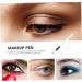 Mikinona 72 Pcs Eyeliner Pencil White Eye Liner Pencial Highlighter Pencil Makeup Eyes Lip Liner Wooden Pole - Buy Online on SooperMarket.com