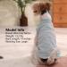 KYEESE 2Pack Small Dog Shirts | Soft Stretchy Waffle Fabric | Lightweight & Breathable Cat Shirt | Sleeveless Dog Vest | Green+Grey | S-Chest(14) - 2Pack - Buy Online on SooperMarket.com
