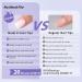 XS Short Square Gel Nail Tips - Pre Colored Milky White Soft Gel Nail Tips | Natural Press-On Nails | XCOATTIPS Pre Applied Primer - Buy Online on SooperMarket.com