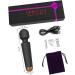 SENDRY Mini Cordless Wand Massager - 160 Vibration Modes - Waterproof & Rechargeable (Black) - Buy Online on SooperMarket.com