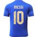 Hawkara Argentina #10 Messi Copa America Children's Jersey Set - Youth Football Shorts & Socks in Blue (Age 8-9) - Buy Online on SooperMarket.com