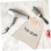 HAPINARY 3pcs Hair Dryer Storage Bag Drawstring Storage Bag Travel Laundry Blow Dryer Pouch Sac Beige Fabric - Buy Online on SooperMarket.com
