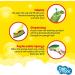 Dishmatic 2X Fillable Washing Up Brush & Sponge with 3X Refills - Easy Grip Dish Cleaner - Buy Online on SooperMarket.com