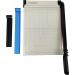 TEXALAN Paper Cutter Letter Size Paper Trimmer 12 Cut Length 12 Sheet Capacity Guillotine Paper Photo Cutter with Magnet Clamp  Paper Guide  Size Guideline - Buy Online on SooperMarket.com