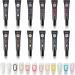 Joyeee 12 Colour Nail Sculpture Gel 8g 5D Candy Jelly Nail Painting Gel DIY Modeling Nail Set Non-Stick Hand Multifunctional Soft Tubes 3D Carving Embossed Gel for Nail Art Decoration Nail Design nailgel039 - Buy Online on SooperMarket.com