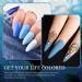 Buy Honey Joy 6 Box Set of Light Royal Blue Dip Powder Nail Colors | No Lamp Cure Gel Polish Effect - Even & Smooth Finishing - Buy Online on SooperMarket.com