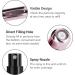 Saiveina 5ml Mini Perfume Atomizer Bottles - Refillable Spray Pump Case for Travel (4 Pack) - Pink, Silver, Gold, Black - Buy Online on SooperMarket.com