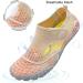 Quick Dry Barefoot Aqua Swim Water Shoes for Women Men - Beach Hiking Diving Boating River Outdoor Sports - Size 8 Women/6.5 Men - Velabeige - Buy Online on SooperMarket.com