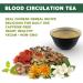 BRAVO TEAS&HERBS Blood Circulation Herbal Tea - Caffeine Free, 20 Count | Natural Wellness - Buy Online on SooperMarket.com