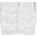 Baby Boys Winter Knitted Cardigan | Cable Knit Knitwear | Made in Portugal | White 12-18 Months - Buy Online on SooperMarket.com