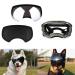 Ownpets Dog Goggles with 2 lens Large Dog UV Sunglasses Windproof Snowproof Soft Frame Glasses for Long Snout Dogs Eyes Protection Magnetic len Green 2 Lenses Green Frame
