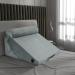 Howhom Adjustable Memory Foam Bed Wedge Pillow - Orthopedic Incline Cushion for Snoring, Allergies, Reading, Sleeping, Acid Reflux - Reduce Neck and Back Pain - Grey - Buy Online on SooperMarket.com