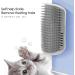 certainoly Cat Self Groomer - Soft Cat Grooming Brush - Soft Wall Corner Scratcher Massage Combs Grooming Brush Tool for Kitten Puppy with Long or Short Gray - Buy Online on SooperMarket.com