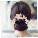 FOYTOKI 1 Set Leaves and Flowers Hair Comb Bridal Hair Accessories Bride Headdress Vintage Hair Accessories Headpiece for Wedding Decoration Womens Headpiece Flower Clips for Hair - Buy Online on SooperMarket.com