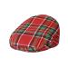 mintgreen Baby Flat Cap Vintage Drivers Hat with Lining Breathable and Soft Age 0-8 Years 6-8 Years Red Plaid