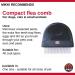 Mikki Dog Puppy Cat Compact Flea Comb | Effective Flea Dust Lice Removal Brush for Small, Medium & Large Pets - Buy Online on SooperMarket.com