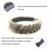 Wide Braided Headband Hoop Fashion Hair Accessories for Women and Girls - Golden Brown - Buy Online on SooperMarket.com