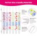 Smlpuame Baby Pacifier Chain Set - 6 BPA-Free Fabric Clips for Girls | Fits Most Pacifiers & Bite Toys | Ideal Baby Shower Gift (Fruit & Flower) - Buy Online on SooperMarket.com
