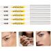Healeved 20 Pcs White Lying Silkworm Pen Pencil Eyeshadow Stick White Eye Pencil Eye Shadow Pen Abs - Buy Online on SooperMarket.com