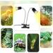 IOOTSEA Reptile Aquarium Heat Lamp 50W, Double Head UVA UVB Bulbs, Adjustable Holder for Turtle Lizard Snake - Pet Heating Light - Buy Online on SooperMarket.com