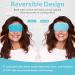 MIVORA Cooling Gel Mask for Puffy Eyes - Hot Cold Therapy for Migraine, Dark Circles, Sinus Pain - Reusable, Light Blue - Buy Online on SooperMarket.com