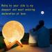 Balkwan 3D Moon Lamp - Dimmable USB Touch Lamp for Kids & Lovers | Ideal Birthday & Bedroom Romantic Gift (4.7 inch) - Buy Online on SooperMarket.com