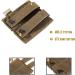 OneTigris MOLLE Tactical Pistol Magazine Pouch | M1911/92F/GLOCK | Reusable Brown Packaging - Shop Internationally! - Buy Online on SooperMarket.com