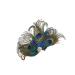 BEALIFE Oriental Style Flower Hair Comb High-end Texture Realistic Appearance Exquisite Craft Metal Leaf Hair Combs Wedding Dark Green