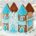 Winter Castle Gingerbread House Kit with Candy, Icing, and Fondant - DIY Gingerbread House Decorating Kit with Holiday Stickers Included - Buy Online on SooperMarket.com