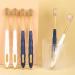 Rissunkv Soft Toothbrush Six-Pack | Extra Soft Bristles for Gum Health | Ultra-Like Wide Head Design for Adults | International Shipping Available - Buy Online on SooperMarket.com