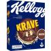6 x Kellogg's Krave Cookies & Cream Flavour Crispy Cocoa Cereals Filled with Cream - Buy Online on SooperMarket.com
